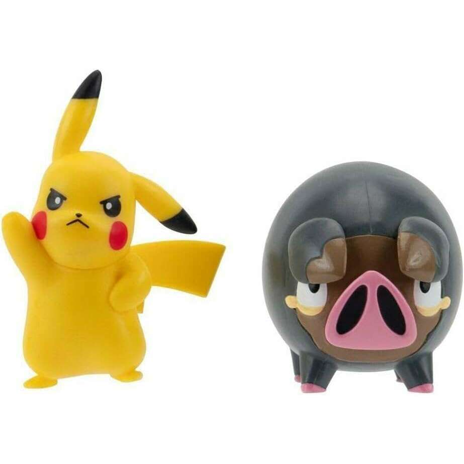 Toys N Tuck:Pokemon Battle Figure Pack - Lechonk,Pikachu,Pokemon