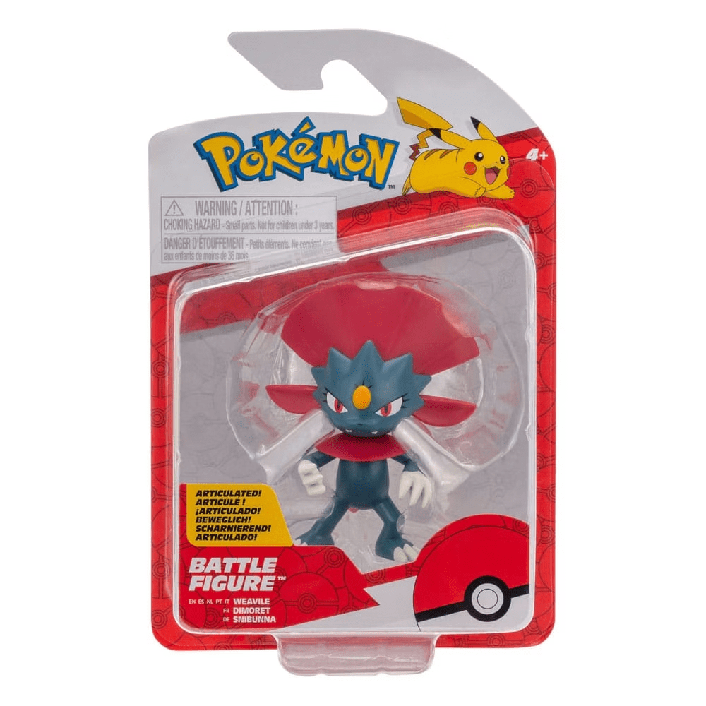 Toys N Tuck:Pokemon Battle Figure Pack - Weavile,Pokemon