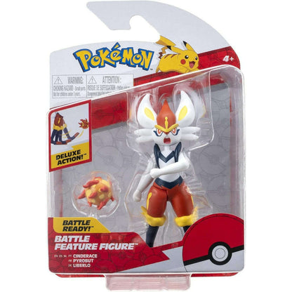 Toys N Tuck:Pokemon Battle Feature Figure - Cinderace,Pokemon