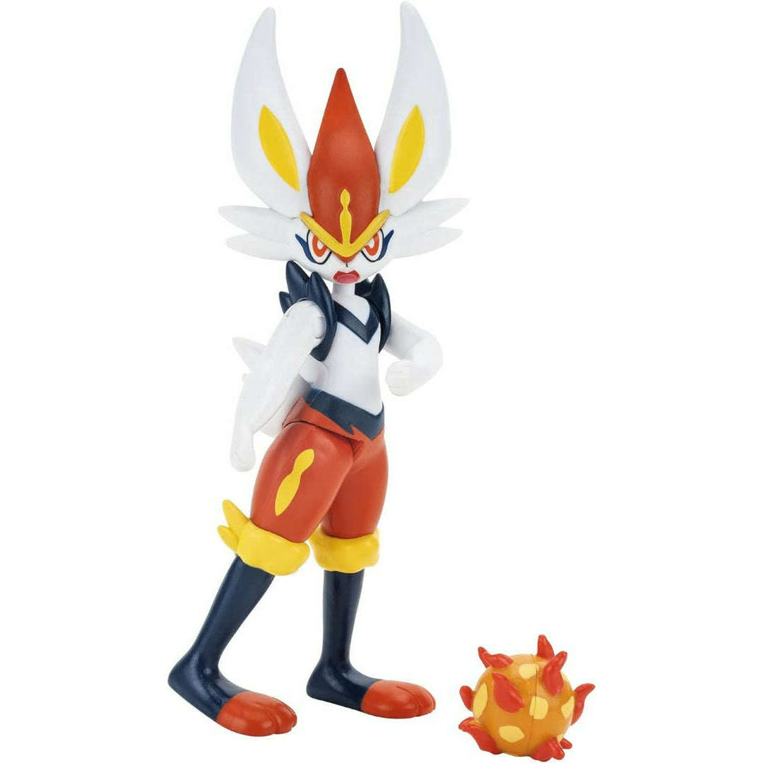 Toys N Tuck:Pokemon Battle Feature Figure - Cinderace,Pokemon