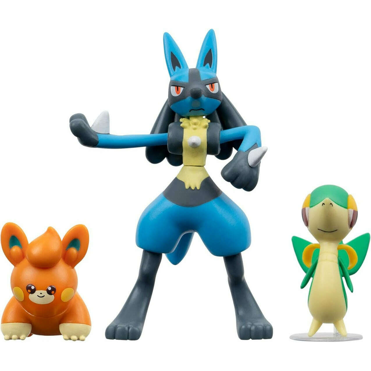 Toys N Tuck:Pokemon Battle Figure Set - Pawmi,Lucario,Snivy,Pokemon