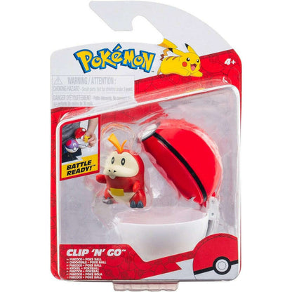 Toys N Tuck:Pokemon Clip 'N' Go - Fuecoco And Poke Ball,Pokemon