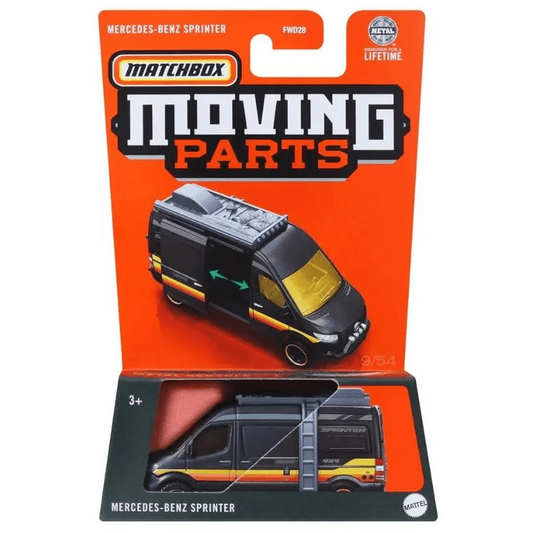 Toys N Tuck:Matchbox Moving Parts Mercedes-Benz Sprinter (HVM94),Matchbox