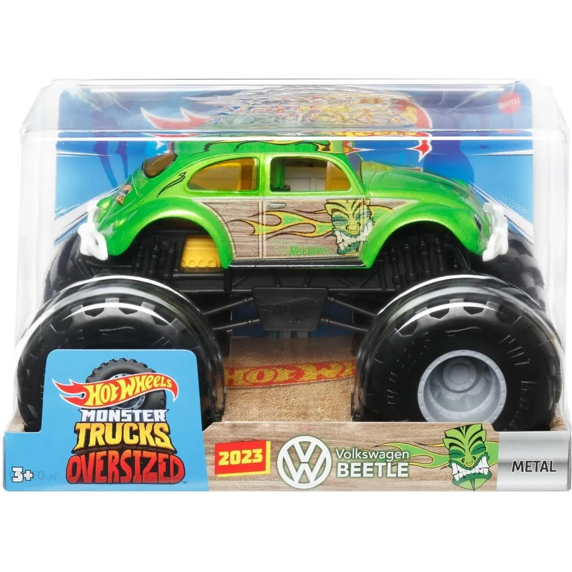 Toys N Tuck:Hot Wheels Monster Trucks Oversized - Volkswagen Beetle,Hot Wheels