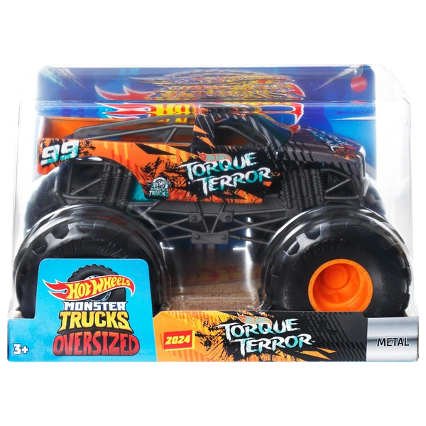 Toys N Tuck:Hot Wheels Monster Trucks Oversized - Torque Terror,Hot Wheels