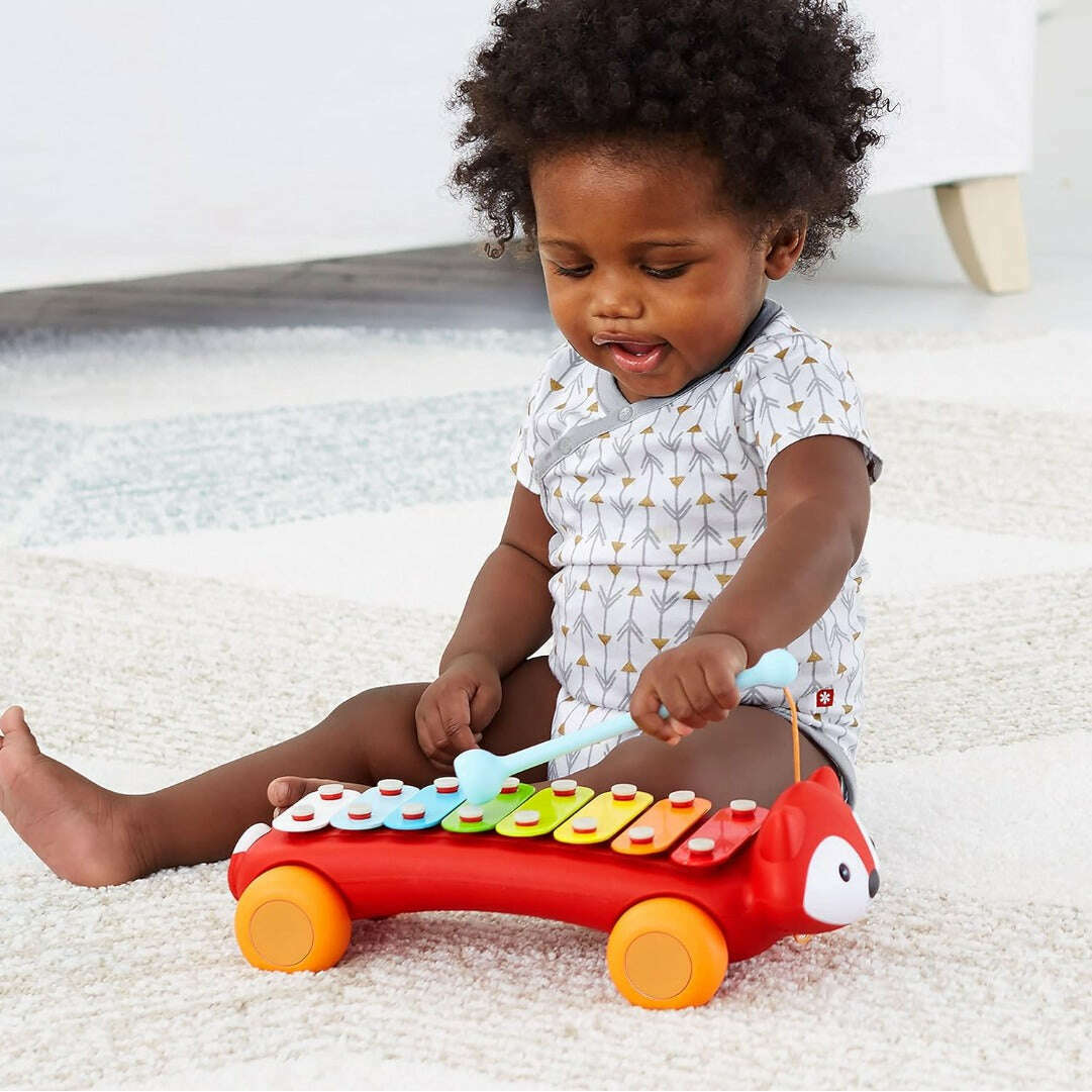 Toys N Tuck:Skip*Hop Explore & More Fox Xylophone,Skip Hop