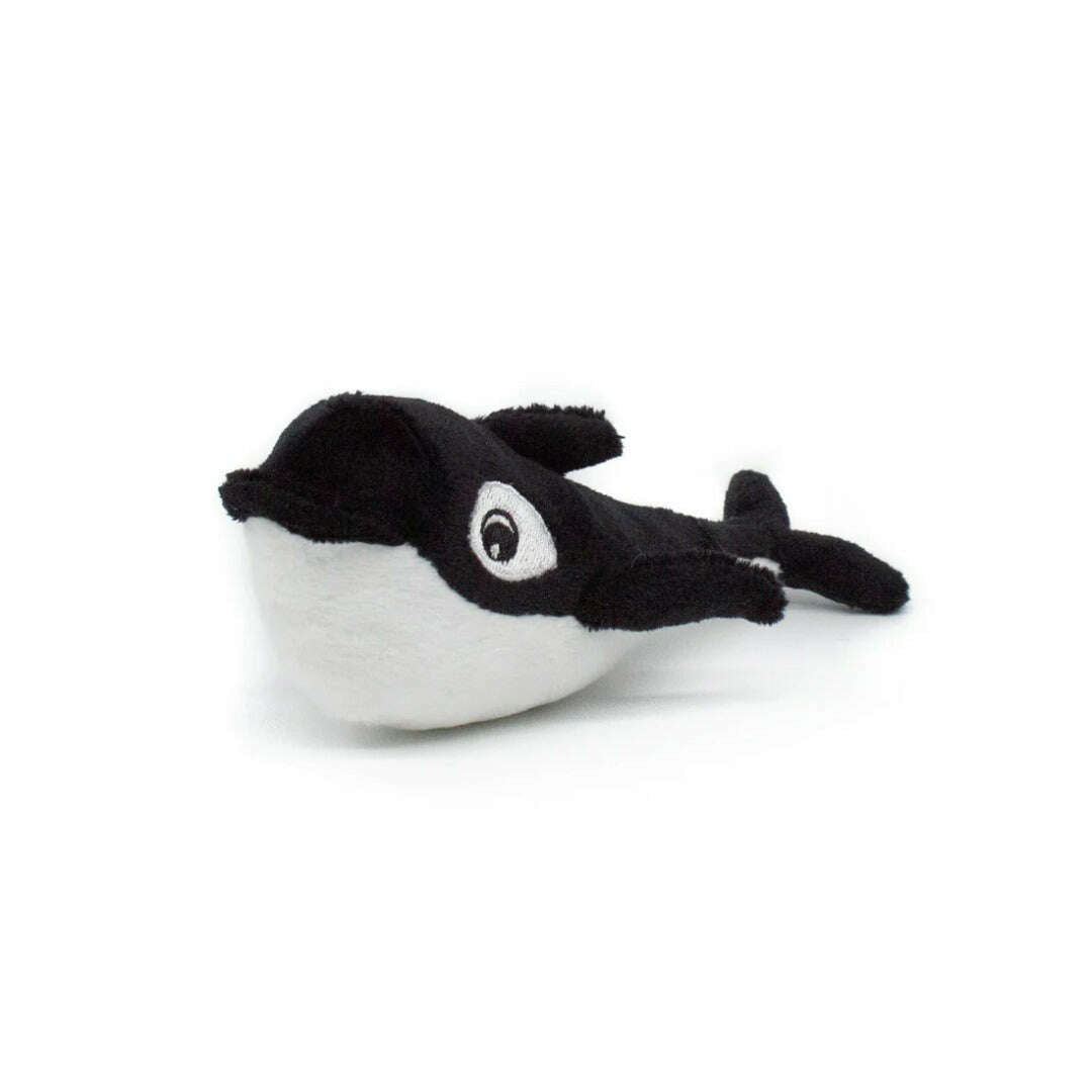 Toys N Tuck:Ptipotos Plush Black Orca with Baby,Ptipotos