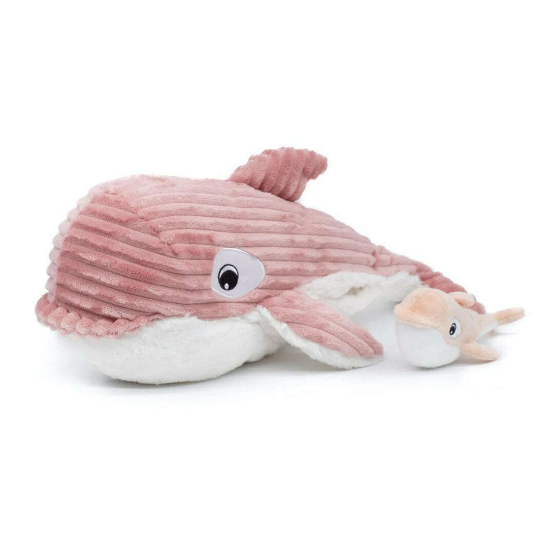 Toys N Tuck:Ptipotos Plush Pink Orca with Baby,Ptipotos