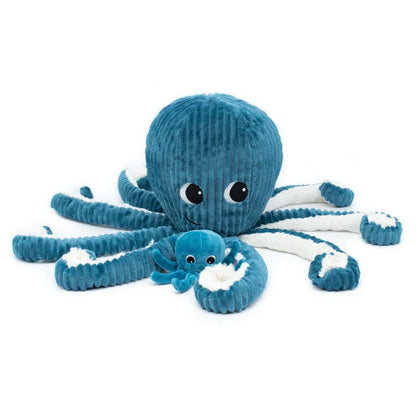 Toys N Tuck:Ptipotos Plush Blue Octopus with Baby,Ptipotos