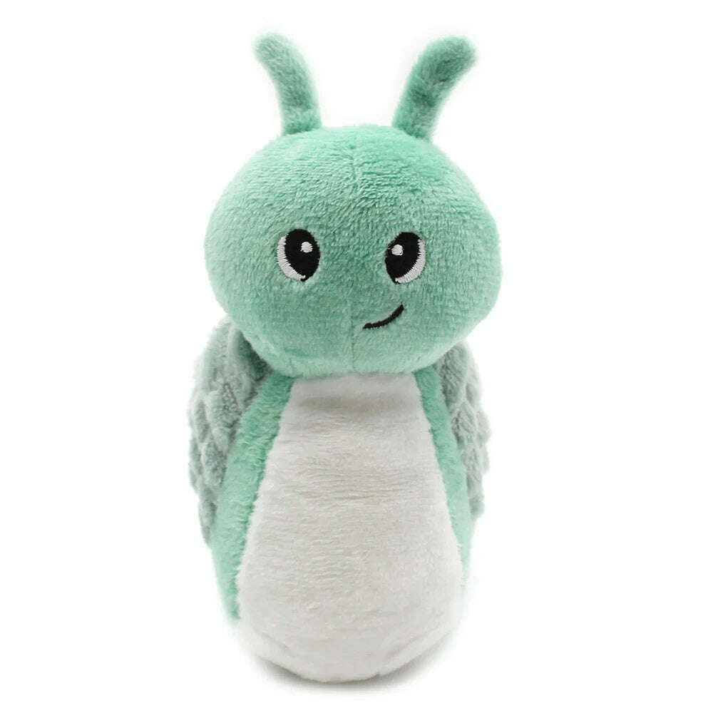 Toys N Tuck:Ptipotos Plush Mint Green Snail with Baby,Ptipotos