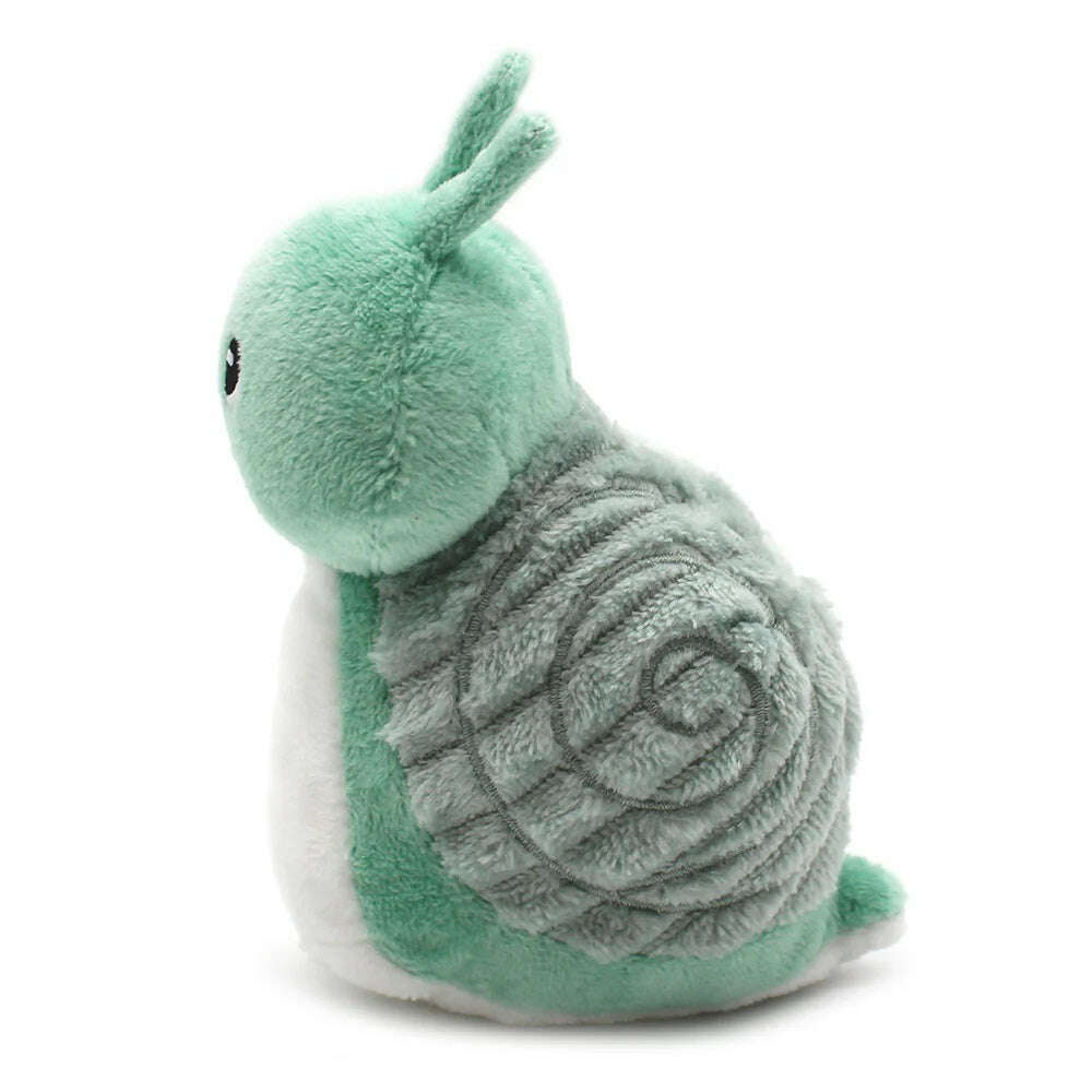 Toys N Tuck:Ptipotos Plush Mint Green Snail with Baby,Ptipotos