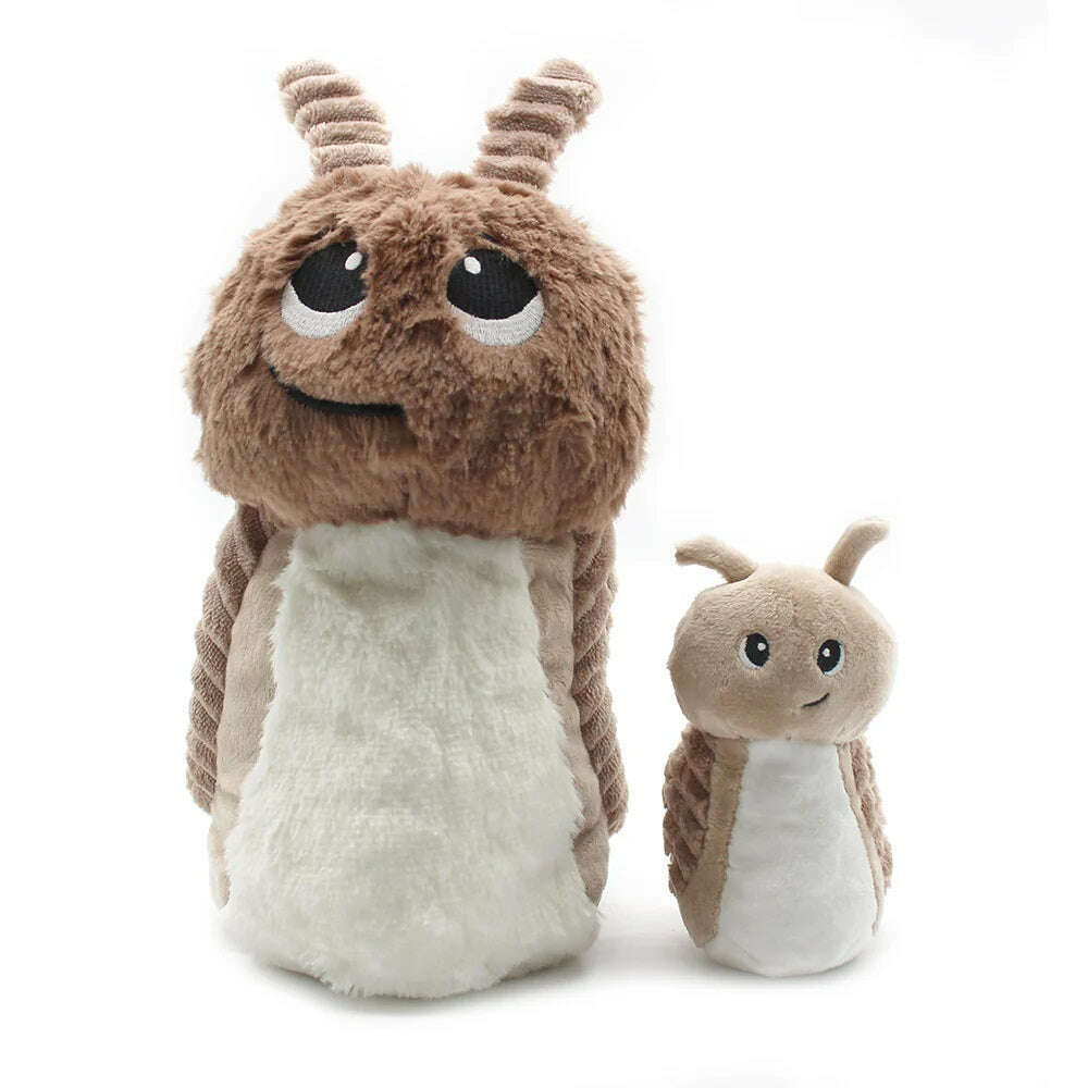 Toys N Tuck:Ptipotos Plush Brown Snail with Baby,Ptipotos