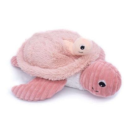 Toys N Tuck:Ptipotos Plush Pink Turtle with Baby,Ptipotos