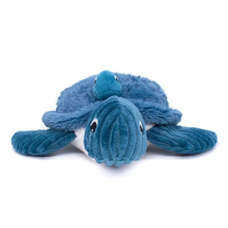 Toys N Tuck:Ptipotos Plush Blue Turtle with Baby,Ptipotos