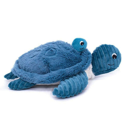 Toys N Tuck:Ptipotos Plush Blue Turtle with Baby,Ptipotos