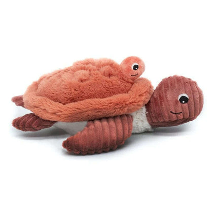 Toys N Tuck:Ptipotos Plush Terracotta Turtle with Baby,Ptipotos