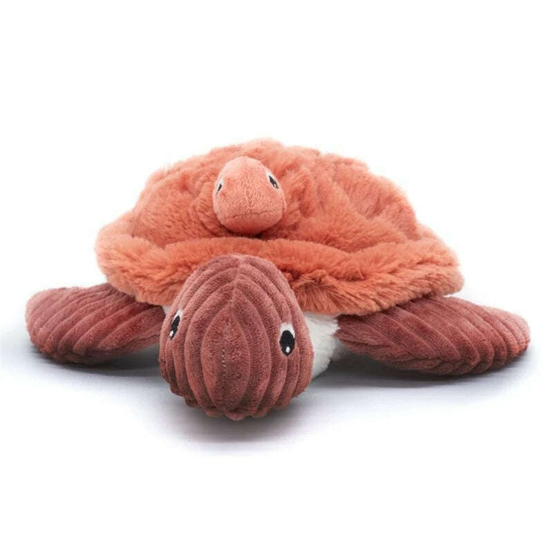 Toys N Tuck:Ptipotos Plush Terracotta Turtle with Baby,Ptipotos