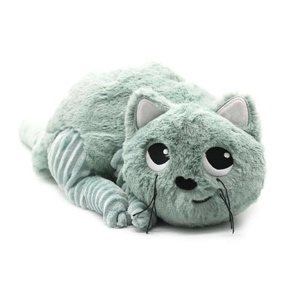 Toys N Tuck:Ptipotos Plush Mint Green Cat with Baby,Ptipotos