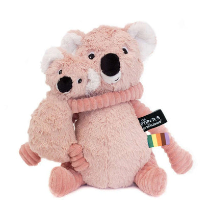 Toys N Tuck:Ptipotos Plush Pink Koala with Baby,Ptipotos