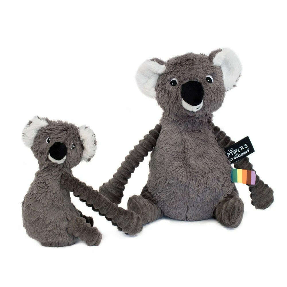 Toys N Tuck:Ptipotos Plush Grey Koala with Baby,Ptipotos