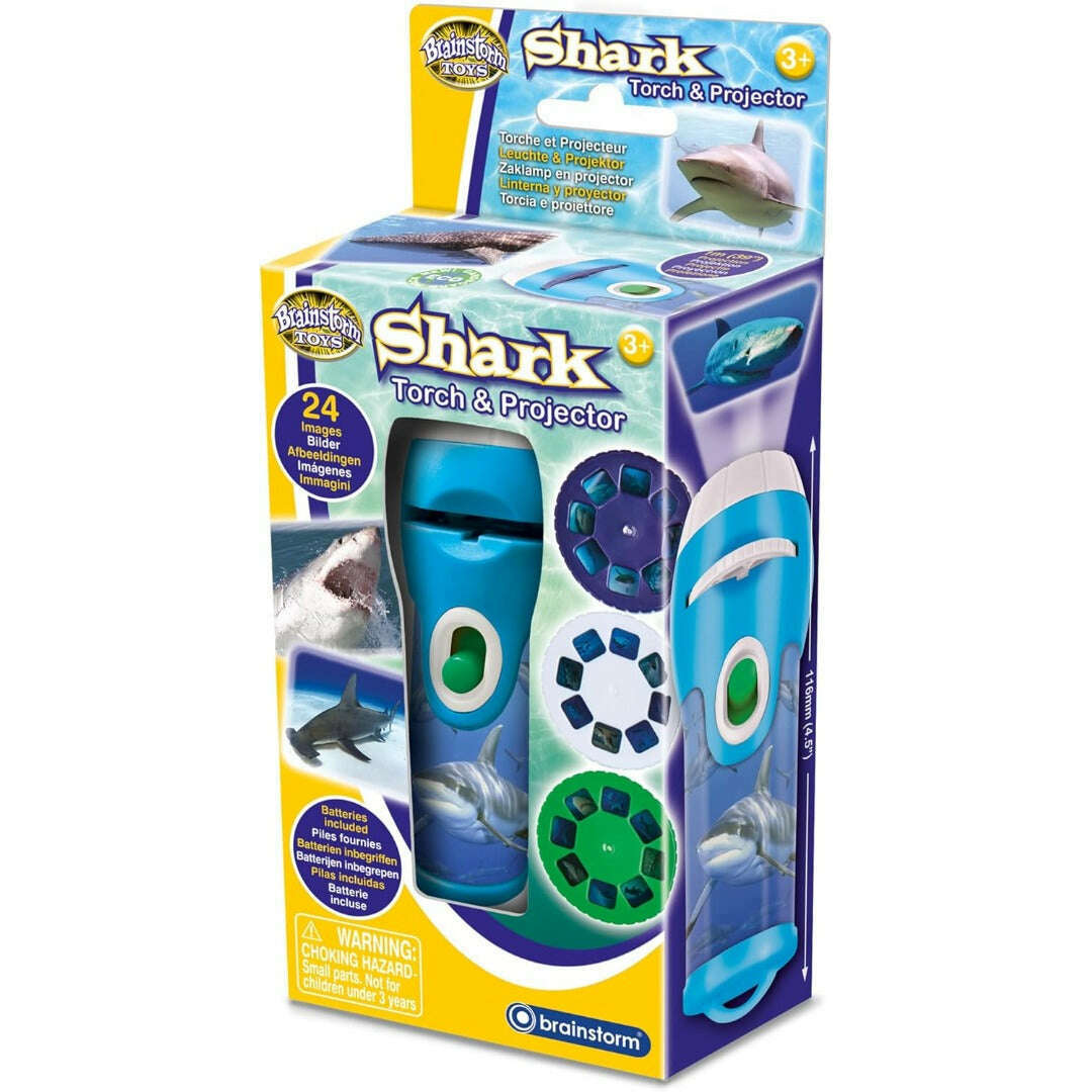 Toys N Tuck:Brainstorm Shark Torch & Projector,Brainstorm