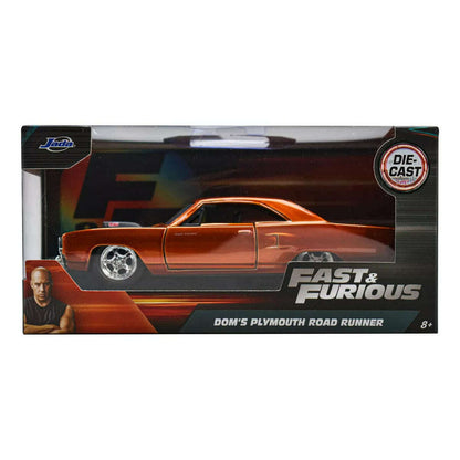 Toys N Tuck:Jada Fast & Furious 1:32 Die Cast Dom's Plymouth Road Runner,Fast