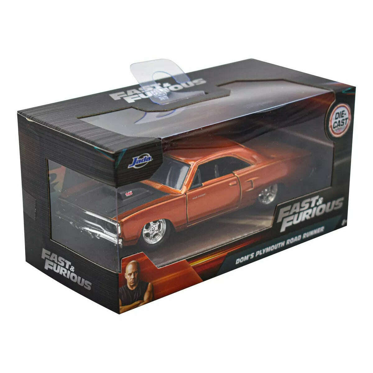 Toys N Tuck:Jada Fast & Furious 1:32 Die Cast Dom's Plymouth Road Runner,Fast