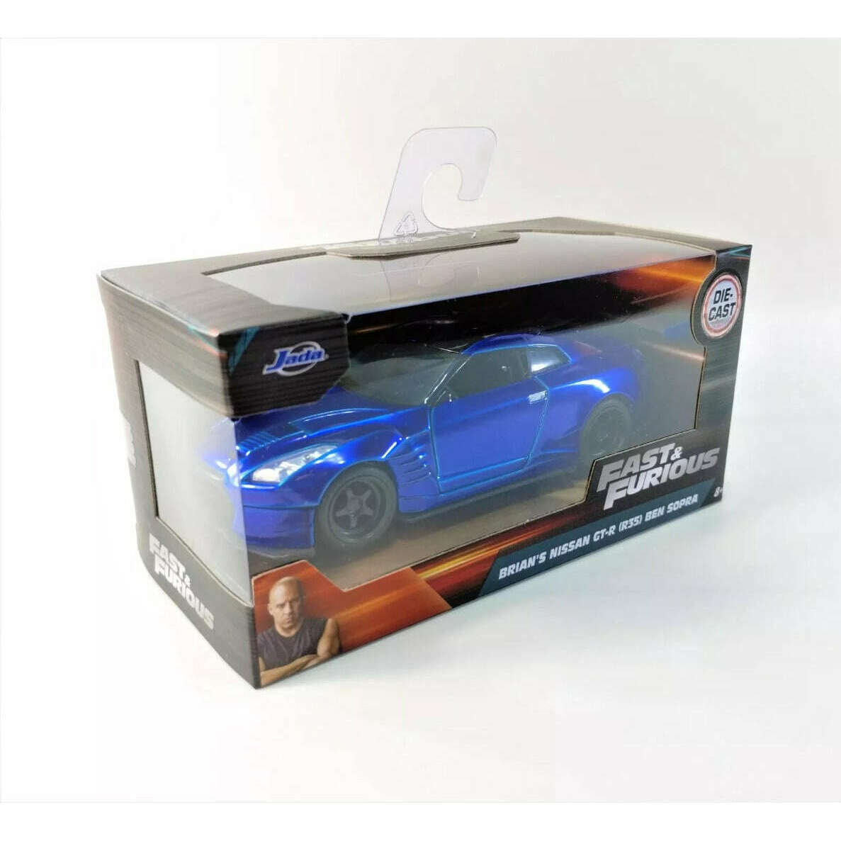 Toys N Tuck:Jada Fast & Furious 1:32 Die Cast Brian's Nissan GT-R (R35) Ben Sopra,Fast