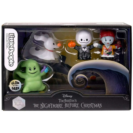 Toys N Tuck:Fisher-Price Little People Disney Nightmare Before Christmas Collector Pack,Little People