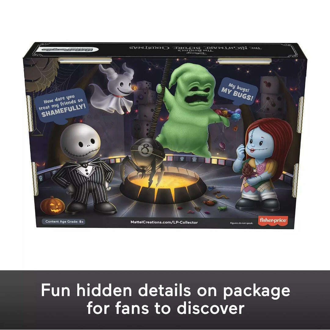 Toys N Tuck:Fisher-Price Little People Disney Nightmare Before Christmas Collector Pack,Little People