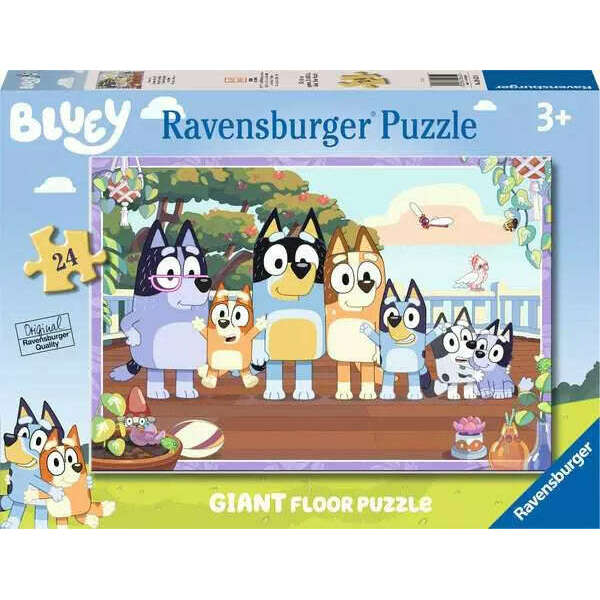 Toys N Tuck:Ravensburger 24pc Giant Floor Puzzle Bluey,Bluey