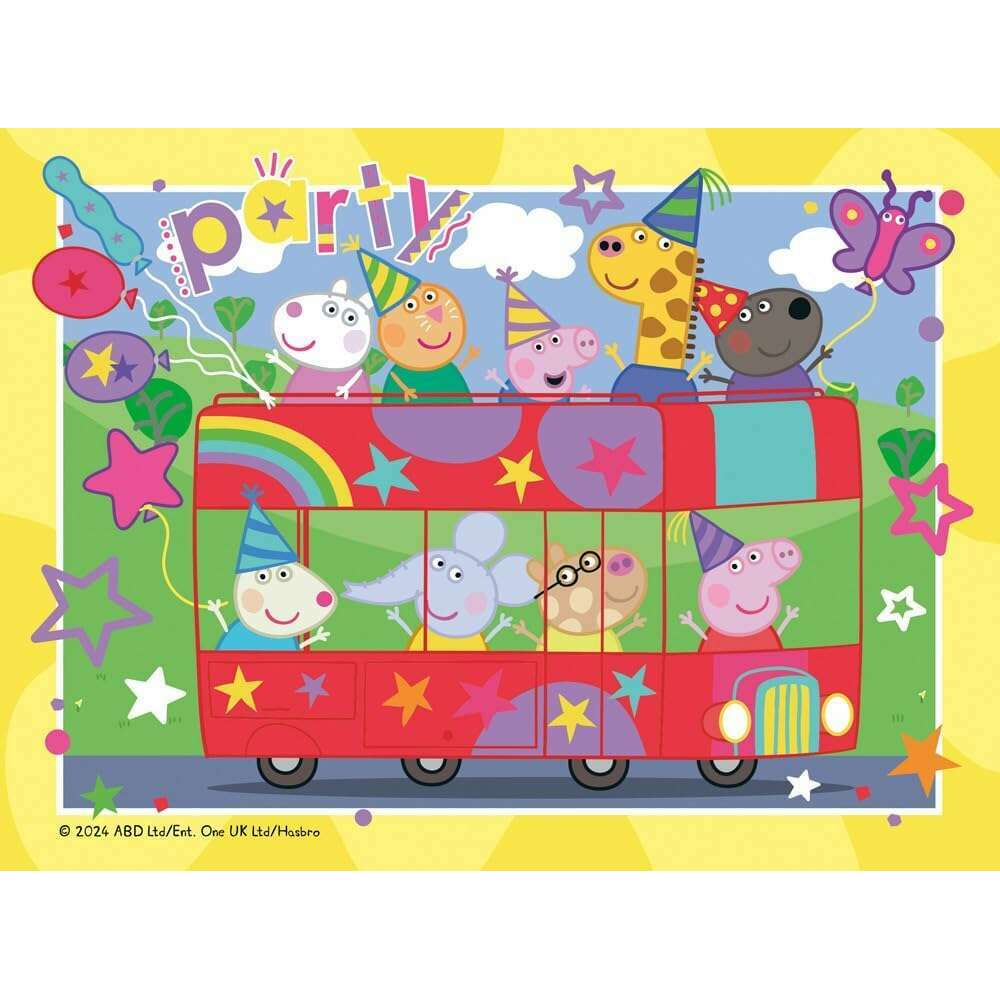 Toys N Tuck:Ravensburger 4 Puzzles in a Box Peppa Pig,Peppa Pig