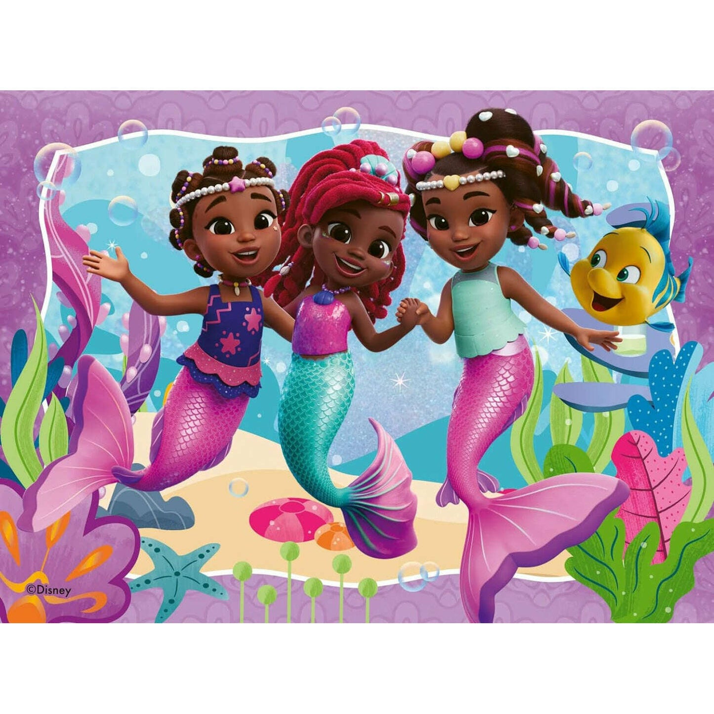 Toys N Tuck:Ravensburger 4 Puzzles in a Box Disney Junior Ariel,Disney