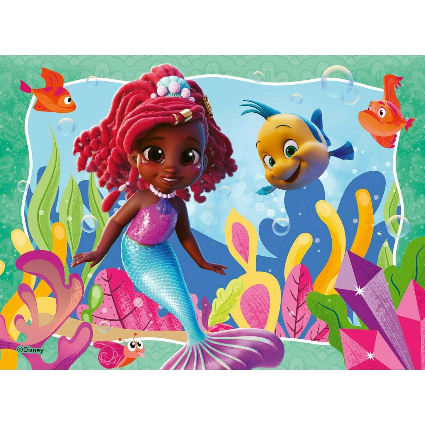 Toys N Tuck:Ravensburger 4 Puzzles in a Box Disney Junior Ariel,Disney