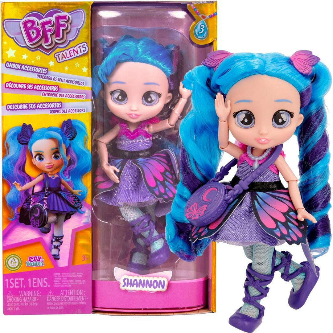 Toys N Tuck:BFF by Cry Babies Talents Fashion Doll Shannon,BFF