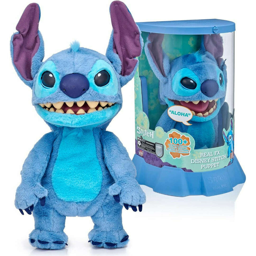 Toys N Tuck:Disney Stitch Real FX Disney Stitch Puppet,Disney