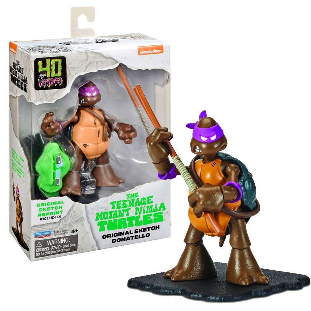 Toys N Tuck:Teenage Mutant Ninja Turtles Action Figure - Original Sketch Donatello,Teenage Mutant Ninja Turtles