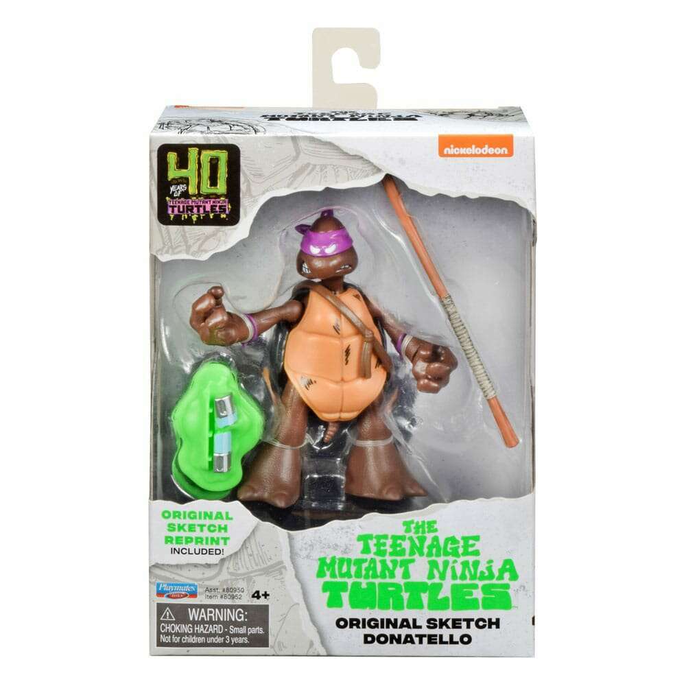 Toys N Tuck:Teenage Mutant Ninja Turtles Action Figure - Original Sketch Donatello,Teenage Mutant Ninja Turtles