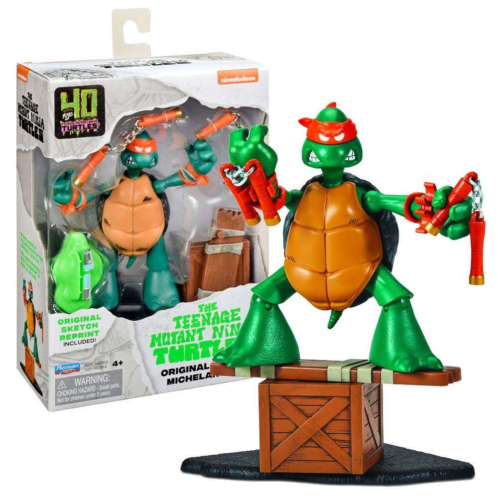 Toys N Tuck:Teenage Mutant Ninja Turtles Action Figure - Original Sketch Michelangelo,Teenage Mutant Ninja Turtles