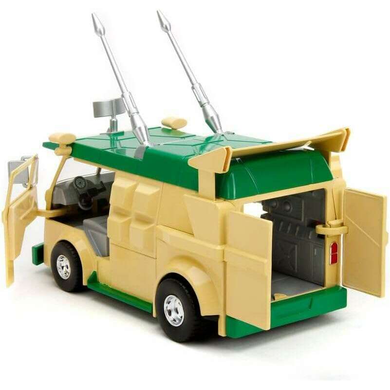 Toys N Tuck:Teenage Mutant Ninja Turtles Donatello & Party Wagon 1:24 Die Cast,Teenage Mutant Ninja Turtles