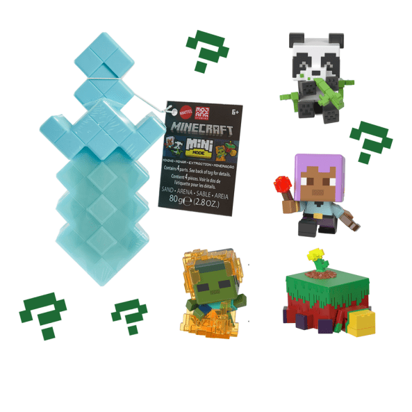 Toys N Tuck:Minecraft Mini Mode Mining Mystery Pack,Minecraft