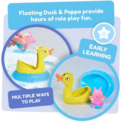 Toys N Tuck:Tomy Toomies Peppa & Duck Bath Float,Peppa Pig