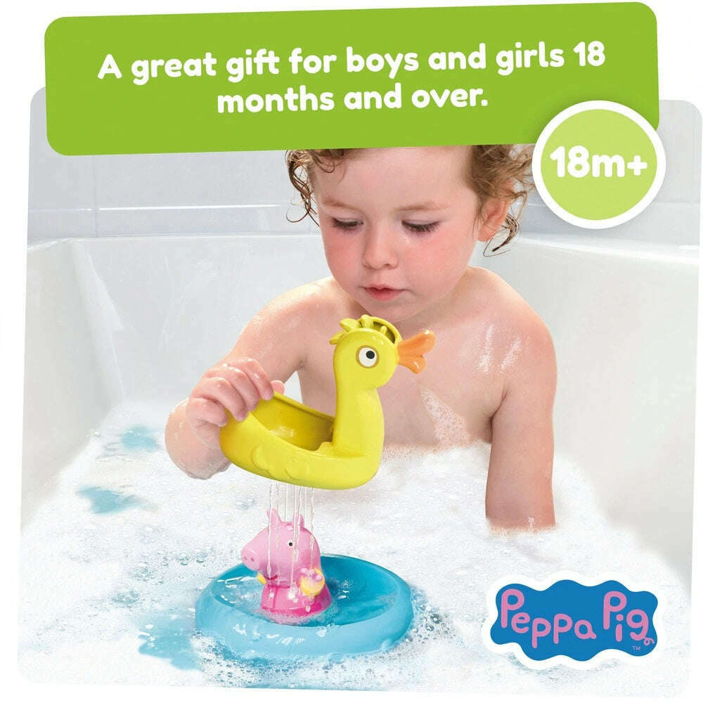 Toys N Tuck:Tomy Toomies Peppa & Duck Bath Float,Peppa Pig