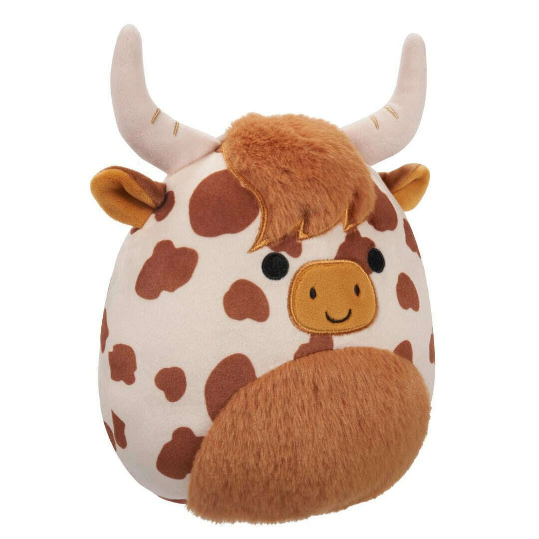 Toys N Tuck:Squishmallows 7.5 Inch Plush - Alonzo The Highland Cow,Squishmallows