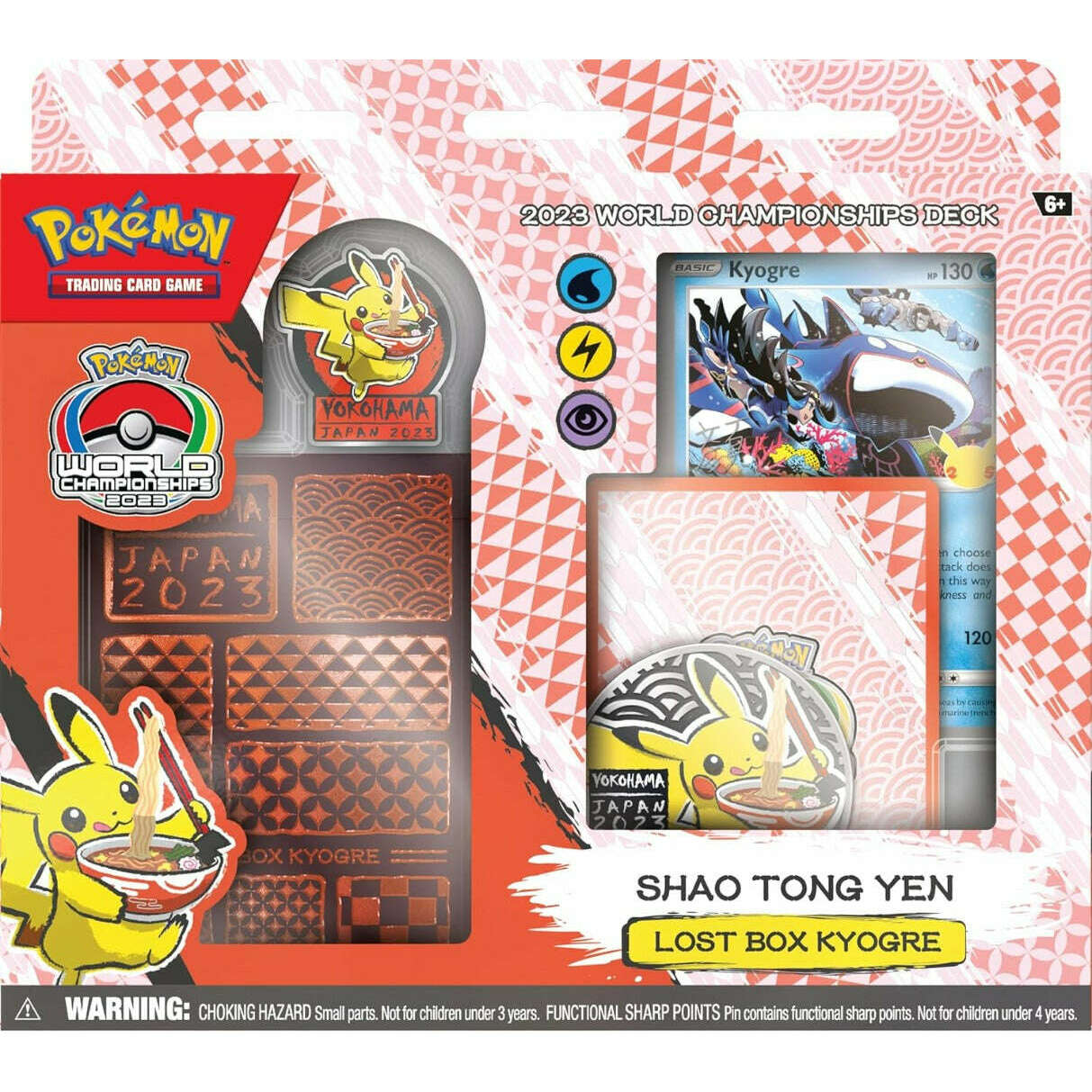 Toys N Tuck:Pokemon TCG World Championship Deck - Shao Tong Yen Lost Box Kyogre,Pokemon