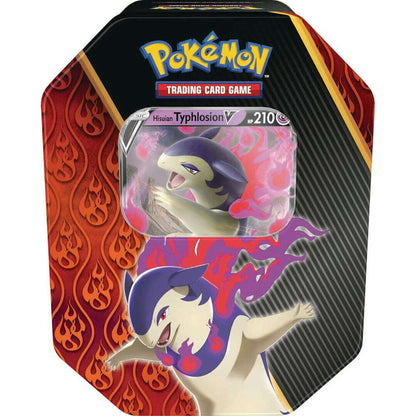 Toys N Tuck:Pokemon TCG Divergent Powers Tin - Hisuian Typhlosion V,Pokemon