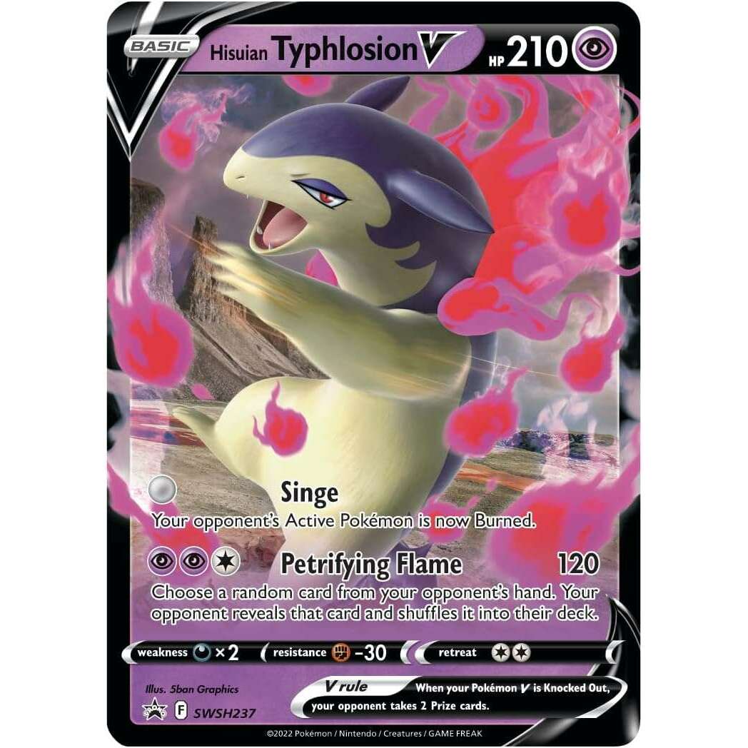 Toys N Tuck:Pokemon TCG Divergent Powers Tin - Hisuian Typhlosion V,Pokemon