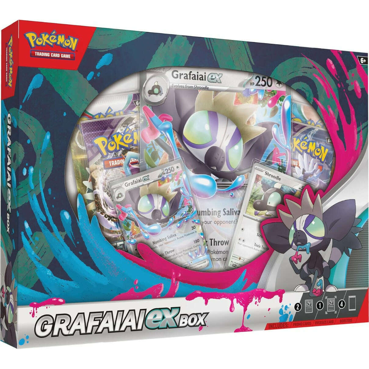 Toys N Tuck:Pokemon TCG Grafaiai EX Box,Pokemon