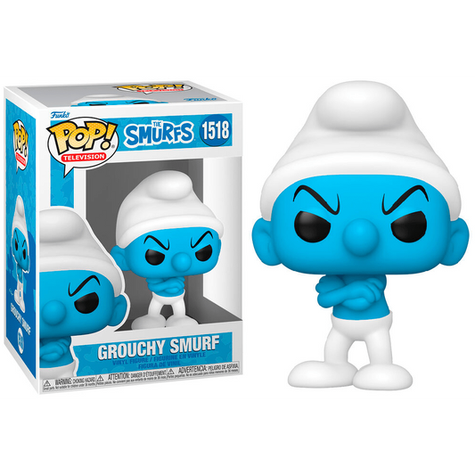 Toys N Tuck:Pop! Vinyl - The Smurfs - Grouchy Smurf 1518,The Smurfs