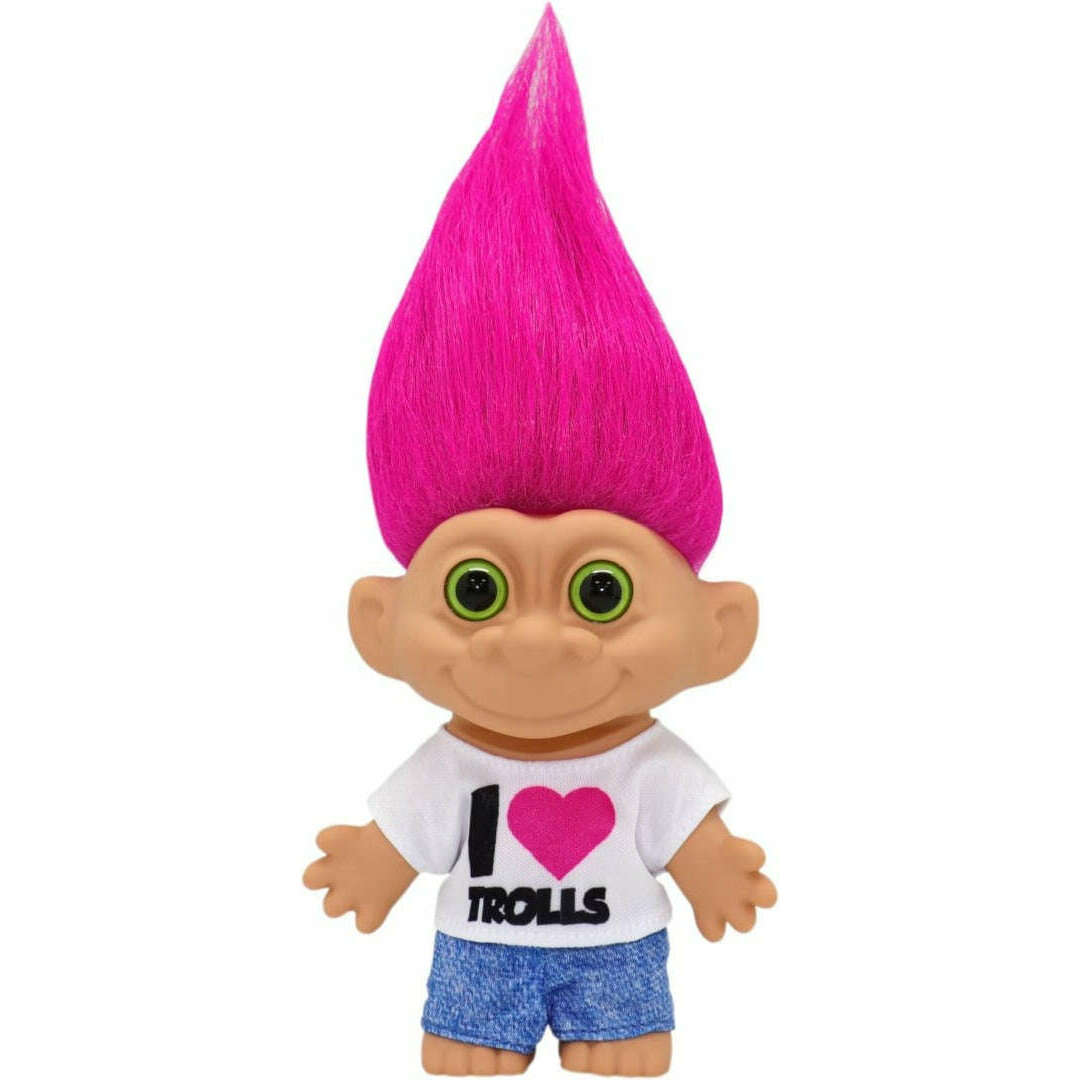 Toys N Tuck:Good Luck Trolls 65TH Anniversary - 4'' I Heart Troll,Trolls